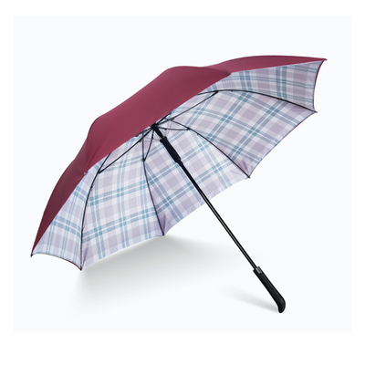 Đen Waterproof Compact Golf áo mưa UV bảo vệ