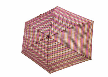 Pink Super Mini Dot có thể gập lại ô cầm tay Hướng dẫn mở chống gió