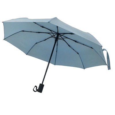 8 xương sườn Semi tự động mở ô phụ nữ ô Pongee Cover