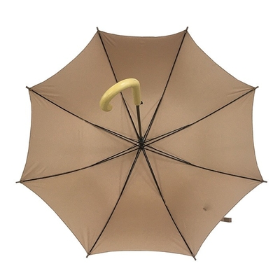 Màu đơn giản Long Umbrella Auto Open Umbrella Long Design Closed Độ dài 92cm
