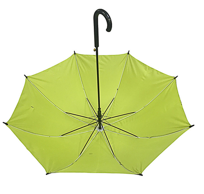 Đen chống tia cực tím Pongee tự động mở gậy dù đường kính 105cm
