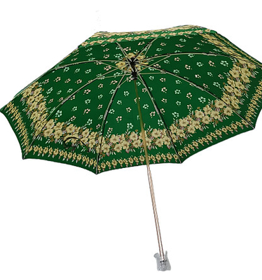 Super Lightweight 2 Chuyển lại chuồng mưa khung satin sợi thủy tinh xương sườn hướng dẫn mở 19 inch 8 tấm