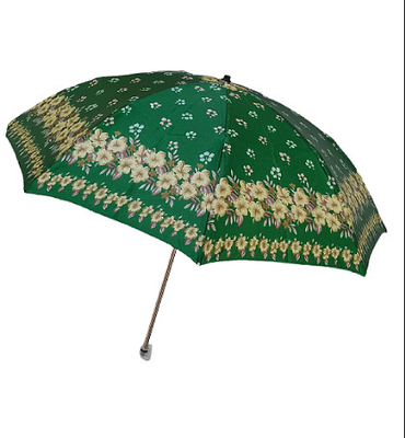 Super Lightweight 2 Chuyển lại chuồng mưa khung satin sợi thủy tinh xương sườn hướng dẫn mở 19 inch 8 tấm
