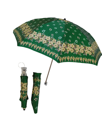 Super Lightweight 2 Chuyển lại chuồng mưa khung satin sợi thủy tinh xương sườn hướng dẫn mở 19 inch 8 tấm