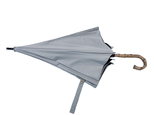 260g Bamboo cầm gậy ô với lớp phủ UV đen và trục sợi thủy tinh