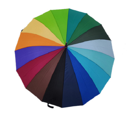 30 Inch Chromatic mens Golf Umbrella Metal Shaft gỗ xử lý với in chuyển nhiệt