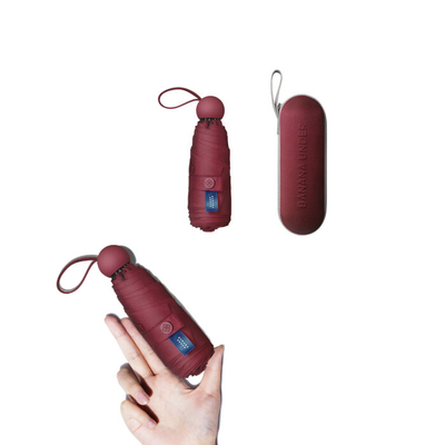 5 Chiếc ô Eva gấp 8 xương sườn khung kim loại Chiếc ô nhỏ gọn