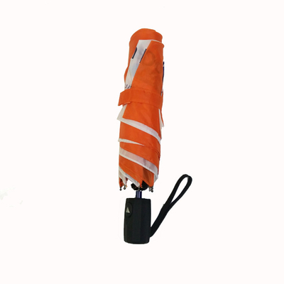 Chiếc ô nhỏ gọn 3 lần tự động mở bằng tay đóng bằng vải polyester