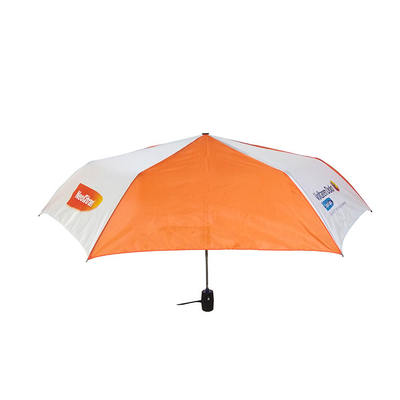 Chiếc ô nhỏ gọn 3 lần tự động mở bằng tay đóng bằng vải polyester