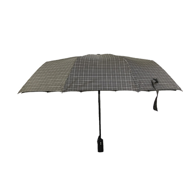 Chiếc ô du lịch gấp 3 tự động với độ bền tăng lên từ trục kim loại và khung sợi thủy tinh