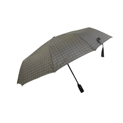Chiếc ô du lịch gấp 3 tự động với độ bền tăng lên từ trục kim loại và khung sợi thủy tinh