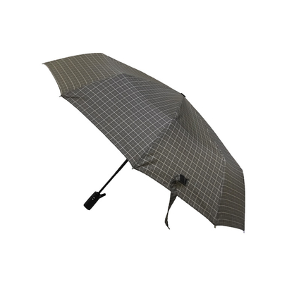 Chiếc ô du lịch gấp 3 tự động với độ bền tăng lên từ trục kim loại và khung sợi thủy tinh