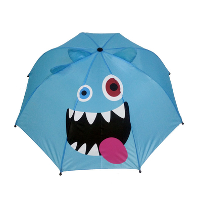 18 Inch Compact Animals Kids Umbrella With Customized Print Dễ mang theo