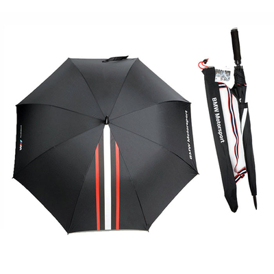 Chiếc ô golf tự động mở theo thương hiệu tùy chỉnh với tay cầm EVA, dây đeo nylon