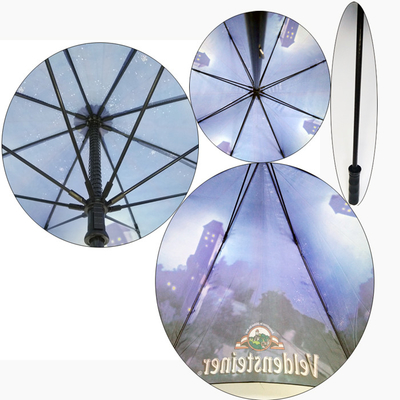 Khách hàng khung sợi thủy tinh cá nhân in kỹ thuật số golf dù 30 inch