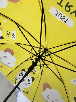 2025 Thiết kế mới OEM 19 Inch Dome Thẻ và động vật siêu chống nước Chiếc ô trẻ em POE PVC