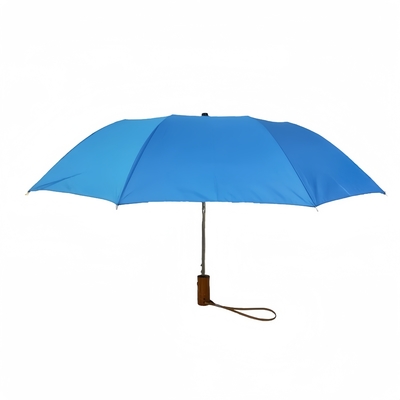 Khung kim loại 2 gấp 23 Inch cầm gỗ tùy chỉnh ô