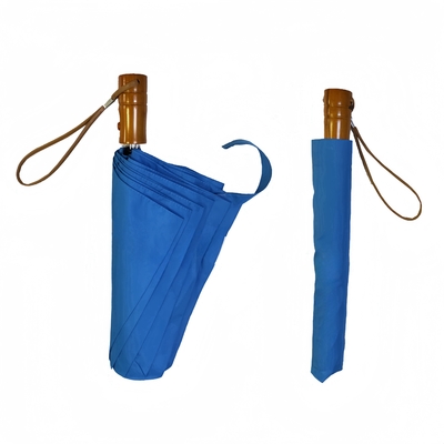 Khung kim loại 2 gấp 23 Inch cầm gỗ tùy chỉnh ô
