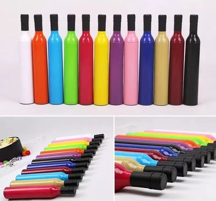 105cm Manual mở Custom chai rượu vang ô với lớp phủ bạc