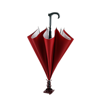 Hiệu suất có thể hoạt động Logo tùy chỉnh ô golf với tự động mở và đóng thủ công đi kèm với một cây gậy đi bộ