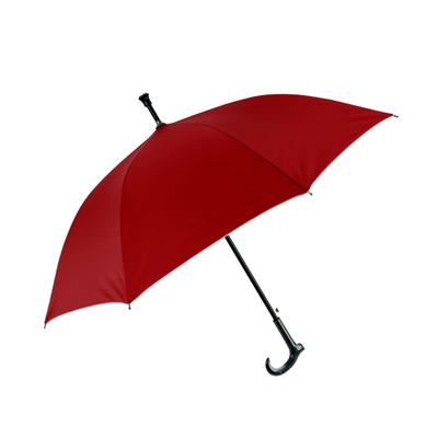 Hiệu suất có thể hoạt động Logo tùy chỉnh ô golf với tự động mở và đóng thủ công đi kèm với một cây gậy đi bộ