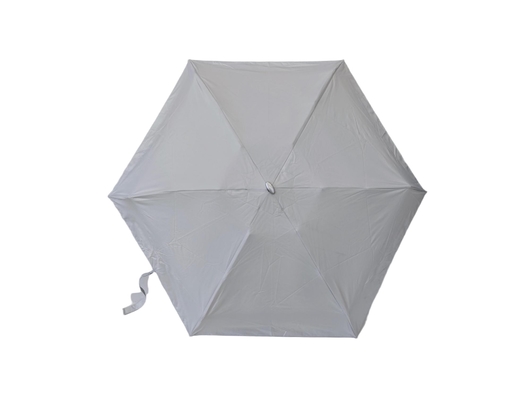 Chiếc ô golf nhỏ gọn gấp 5 lần 19 inch UV50+ Bọc bạc