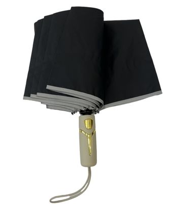 Reflective Piping  Folding Umbrella  Men Design Closed Length 32cm