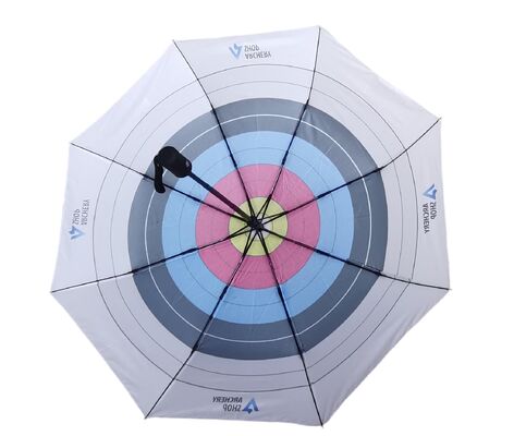 Arrow Target Chuông golf gấp với đường kính mở 130cm Pongee Fabric và Sợi thủy tinh