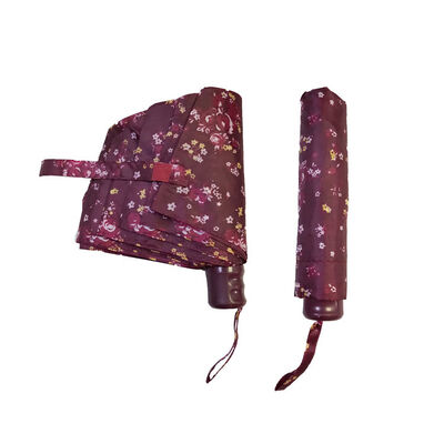 Chất chống thấm nước Chiếc dù gấp Thiết kế nhỏ gọn Vỏ xách bao gồm Bảo vệ đi lại nhẹ