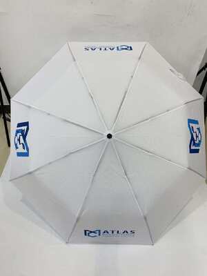 Chiếc ô cầm gỗ 23 inch Chiếc ô gấp 3 lần nhẹ