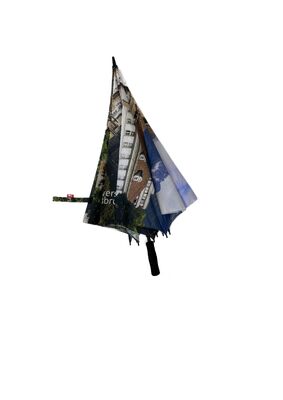 Ô dù golf khung kim loại và sợi thủy tinh quảng cáo cá nhân hóa ô in theo yêu cầu cho giải pháp quà tặng doanh nghiệp