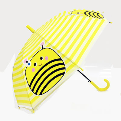 Ô dù nhỏ gọn dành cho trẻ em có tay cầm bằng nhựa và đường kính mở dưới 90cm có tính năng in tùy chỉnh cho trẻ em