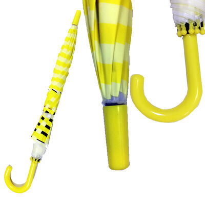 Ô dù nhỏ gọn dành cho trẻ em có tay cầm bằng nhựa và đường kính mở dưới 90cm có tính năng in tùy chỉnh cho trẻ em