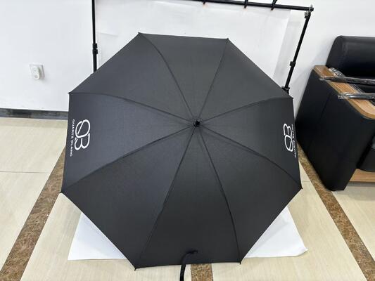 Manufacturers Semi-automatic Open 30 Inch Extra-Large Oversize Double Canopy Vented Windproof Waterproof Golf Umbrella with Logo