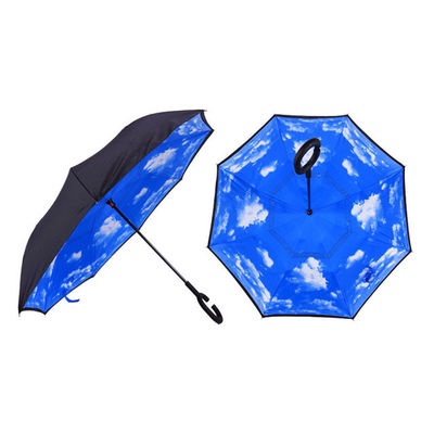 SGS Tay cầm bằng nhựa Upside Down Reverse Inverse Umbrella