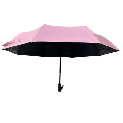 UPF 30 Tự động mở Đóng 3 Ô gấp với lớp phủ UV làm mờ