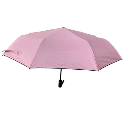 UPF 30 Tự động mở Đóng 3 Ô gấp với lớp phủ UV làm mờ