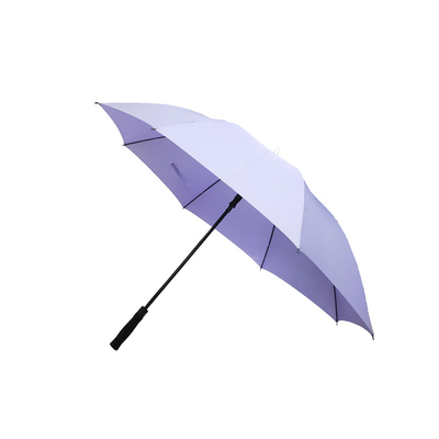 190T Pongee Double Canopy Fiberglass Fiberglass Windproof Golf Umbrella Straight Oversize