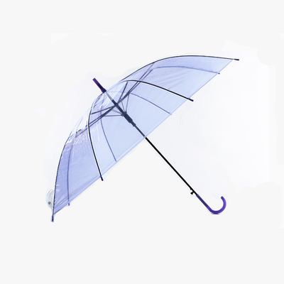 Logo tùy chỉnh dành cho người lớn Poe Umbrella trong suốt 3 Gấp 23 inch x 8K