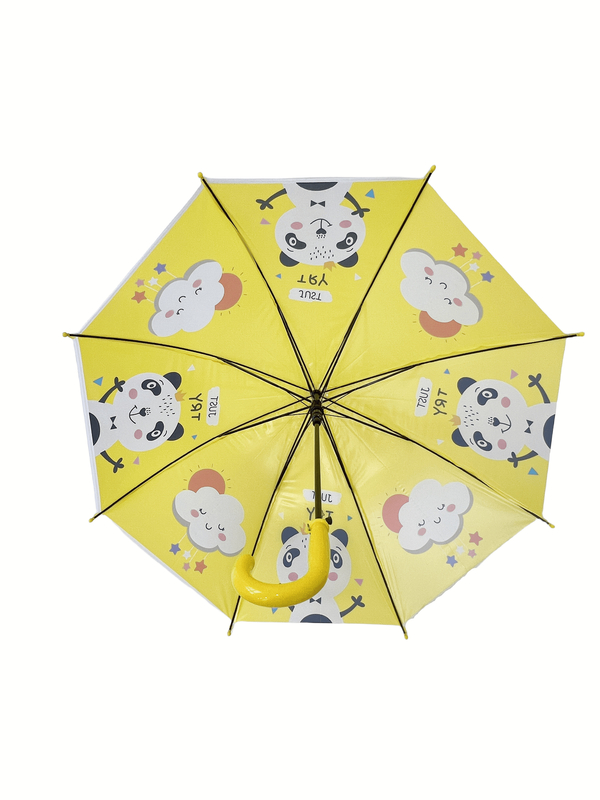 2025 Thiết kế mới OEM 19 Inch Dome Thẻ và động vật siêu chống nước Chiếc ô trẻ em POE PVC