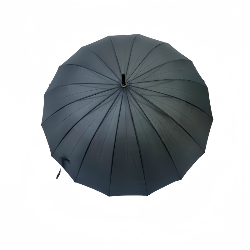Giữ khô 25 inch tay cầm lớn thẳng gọn gọn golf brolly với 16 xương sườn siêu chống gió ô